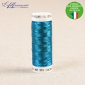 Mediac Fil lurex bleu tropique