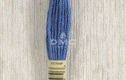 Mouliné DMC spécial bleu de Delft 322