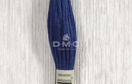 Mouliné DMC spécial bleu indigo 336